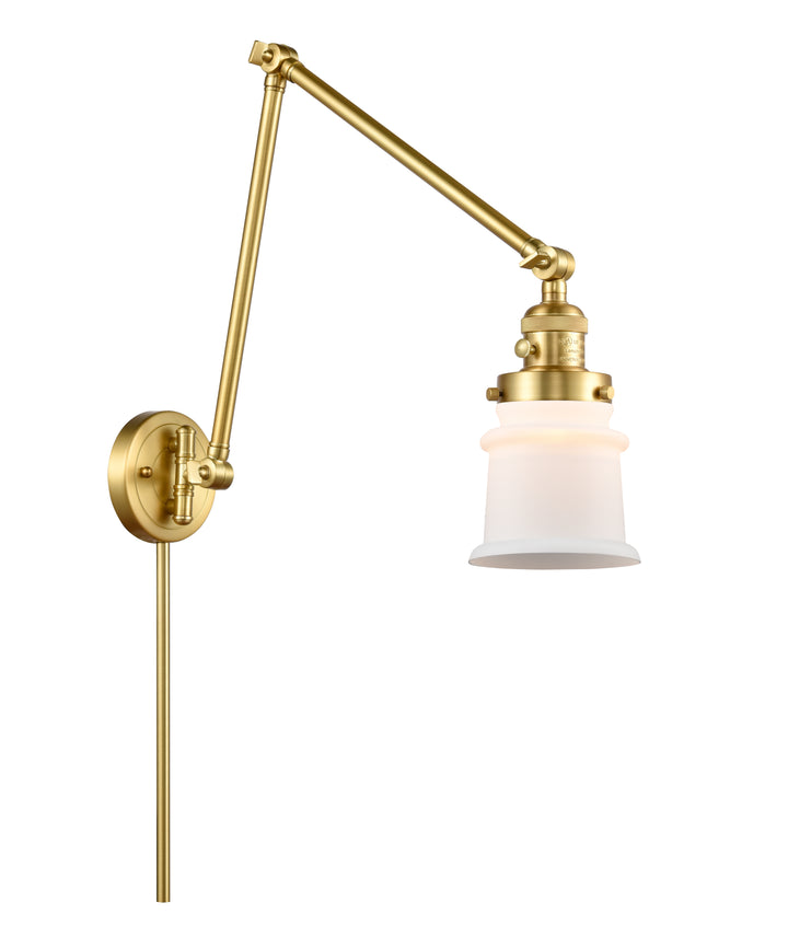 Innovations Lighting Canton 5" Swing Arm - Satin Gold