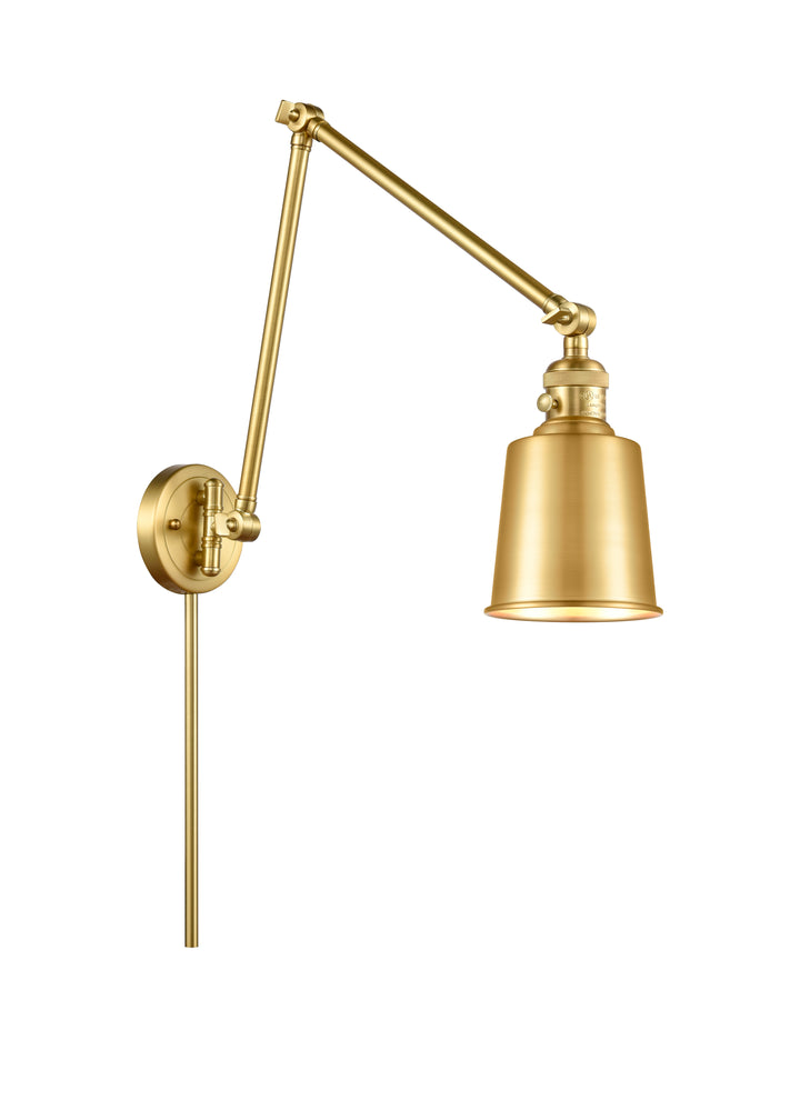 Innovations Lighting Addison Swing Arm - Satin Gold