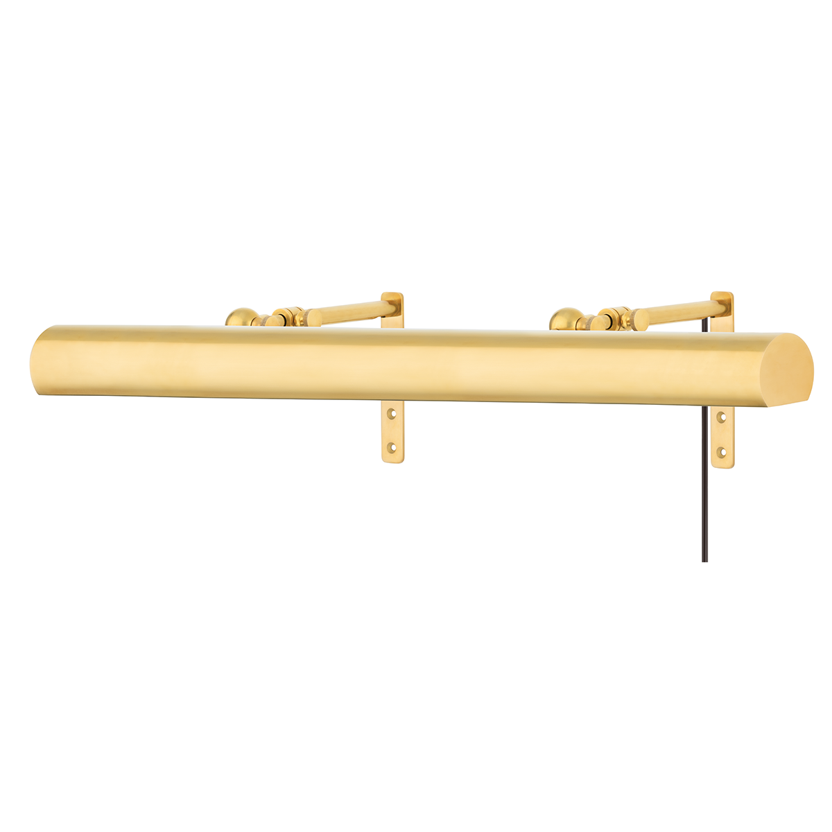 Hudson Valley Lighting Vernon Plug-in Sconce Sconce Hudson Valley Lighting Aged Brass  