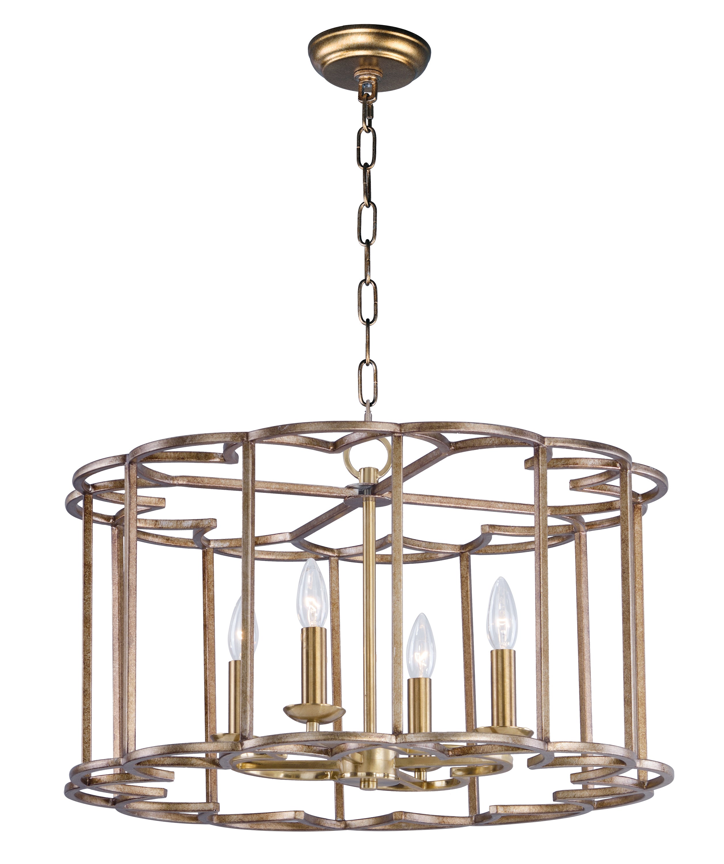 Maxim Helix-Single-Tier Chandelier