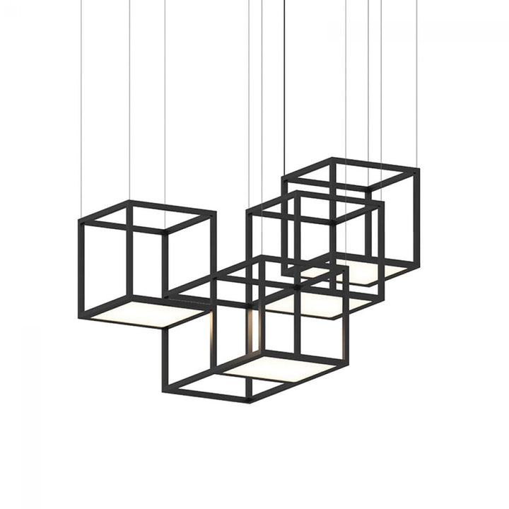 Sonneman Cubix™ 4-Light LED Pendant Pendants Sonneman   