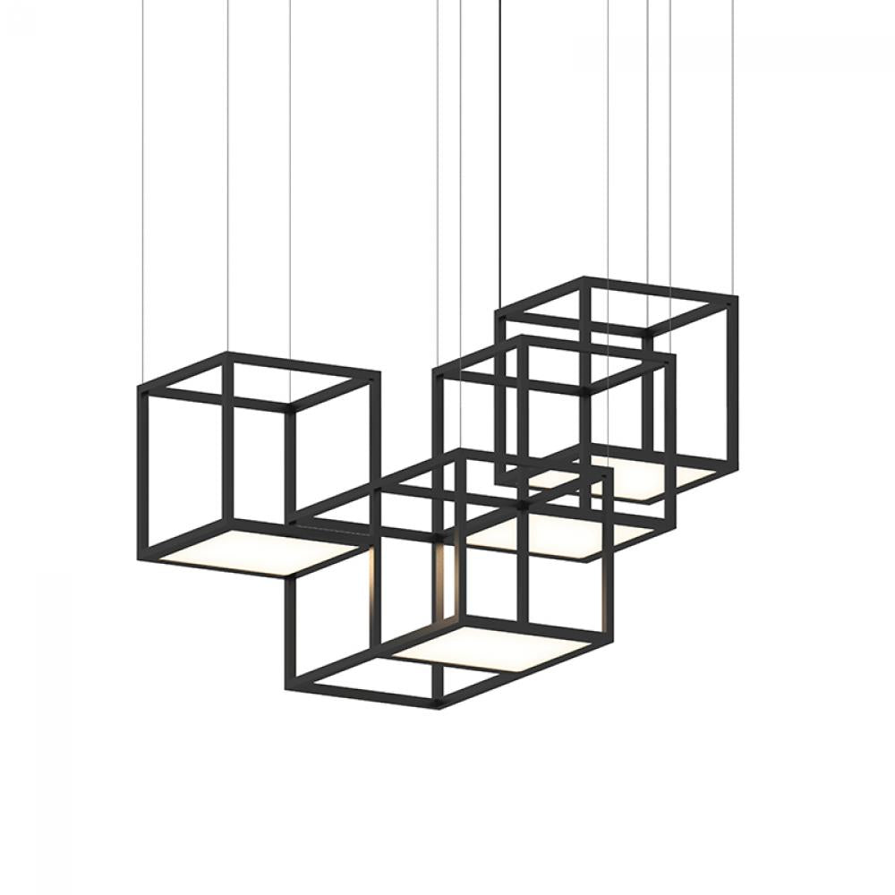 Sonneman Cubix™ 4-Light LED Pendant Pendants Sonneman   