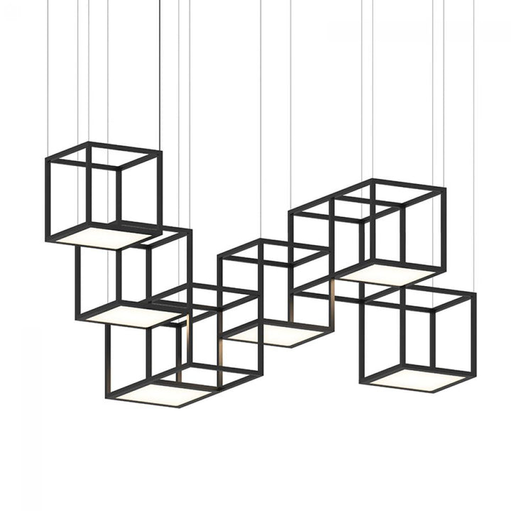 Sonneman Cubix™ 6-Light LED Pendant Pendants Sonneman   