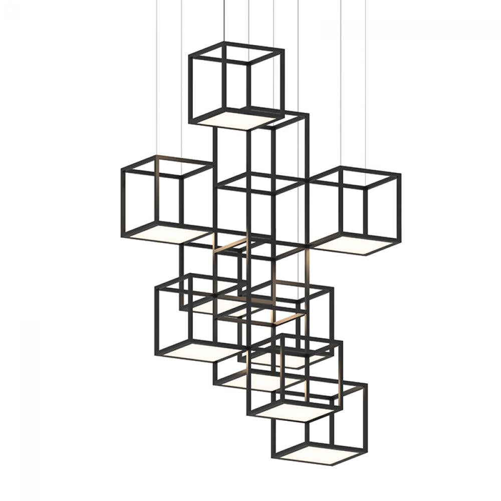 Sonneman Cubix™ 9-Light Vertical LED Pendant