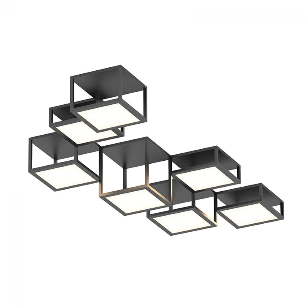 Sonneman 7-Light LED Surface Mount Ceiling Semi Flush Mounts Sonneman   