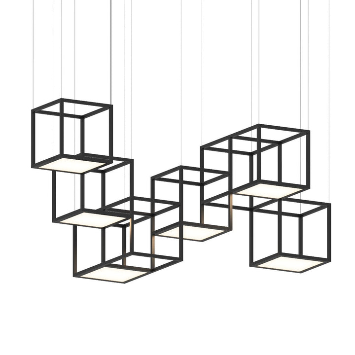 Sonneman Cubix™ 6-Light LED Pendant Pendants Sonneman   