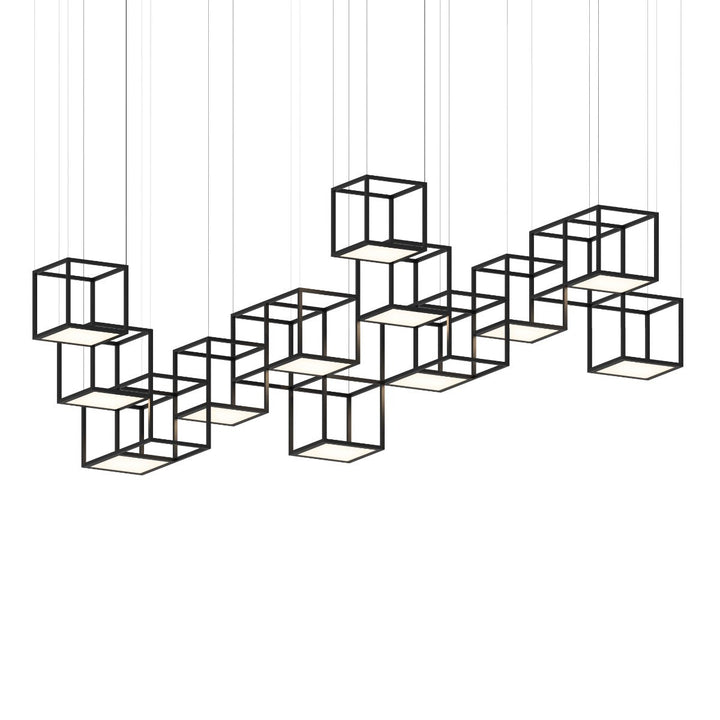 Sonneman Cubix™ 12-Light LED Pendant Pendants Sonneman   