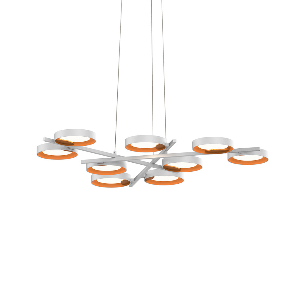 Sonneman Light Guide Ring 9-Light LED Pendant Pendants Sonneman   