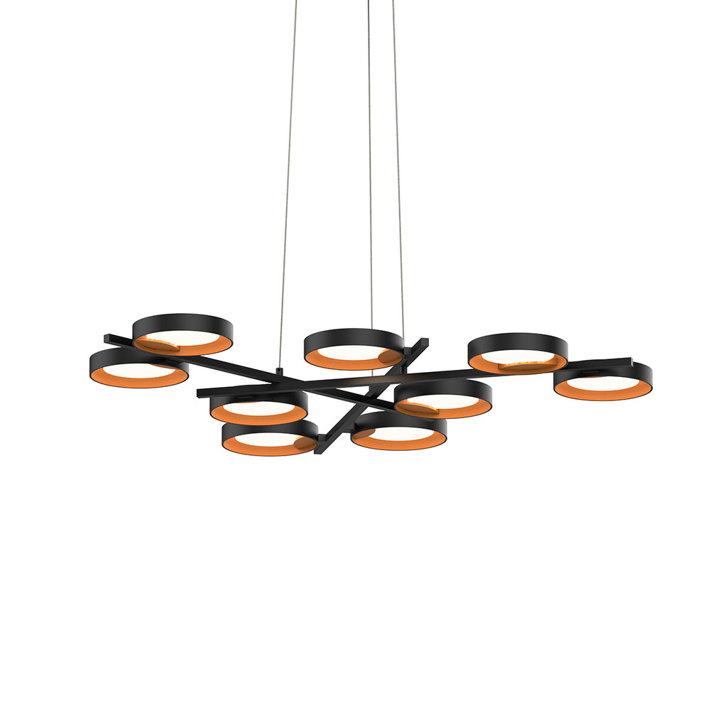 Sonneman Light Guide Ring 9-Light LED Pendant Pendants Sonneman   