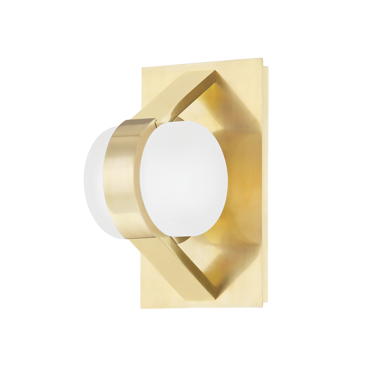 Hudson Valley Lighting Orbit Wall Sconce Sconce Hudson Valley Lighting Aged Brass  