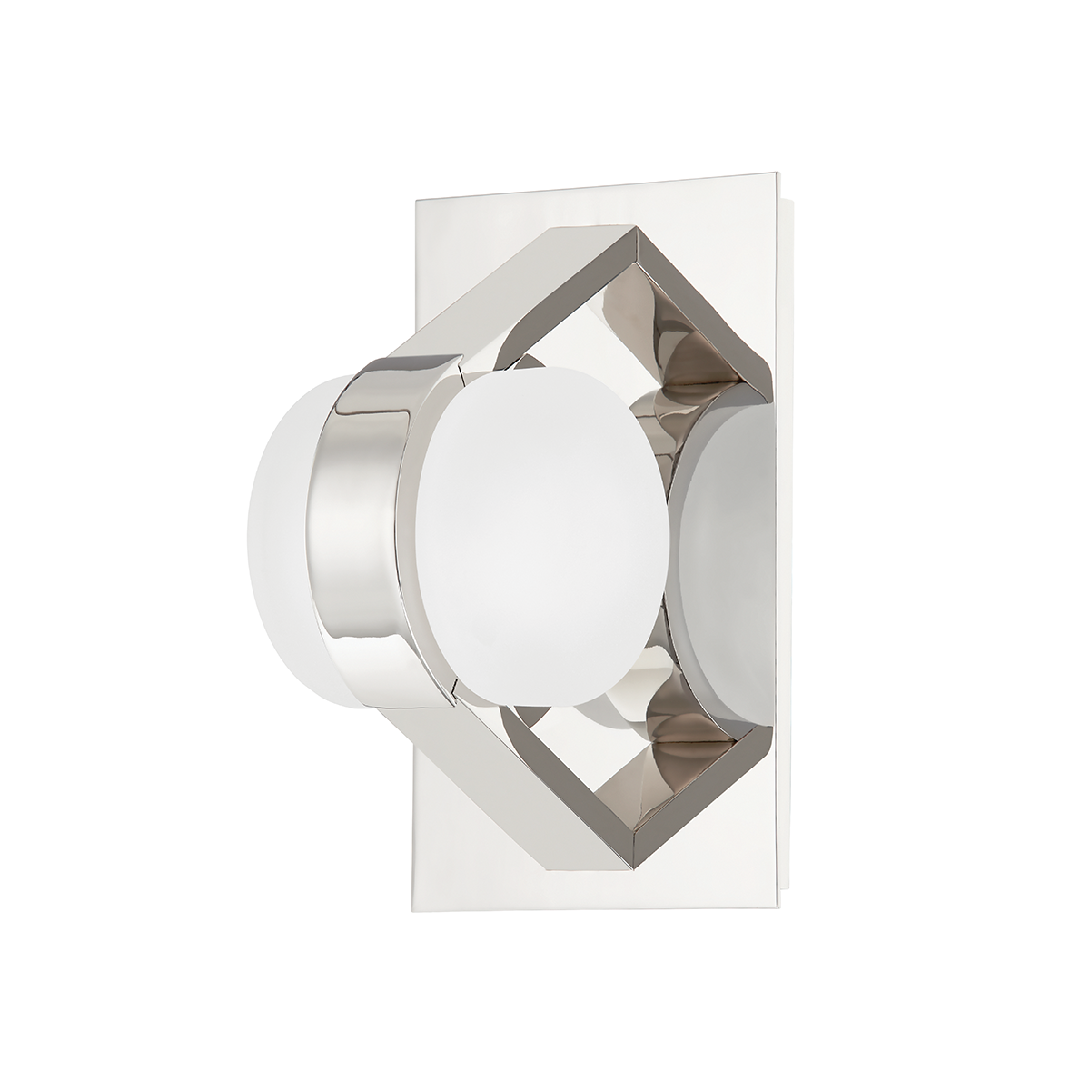 Hudson Valley Lighting Orbit Wall Sconce Sconce Hudson Valley Lighting Polished Nickel  