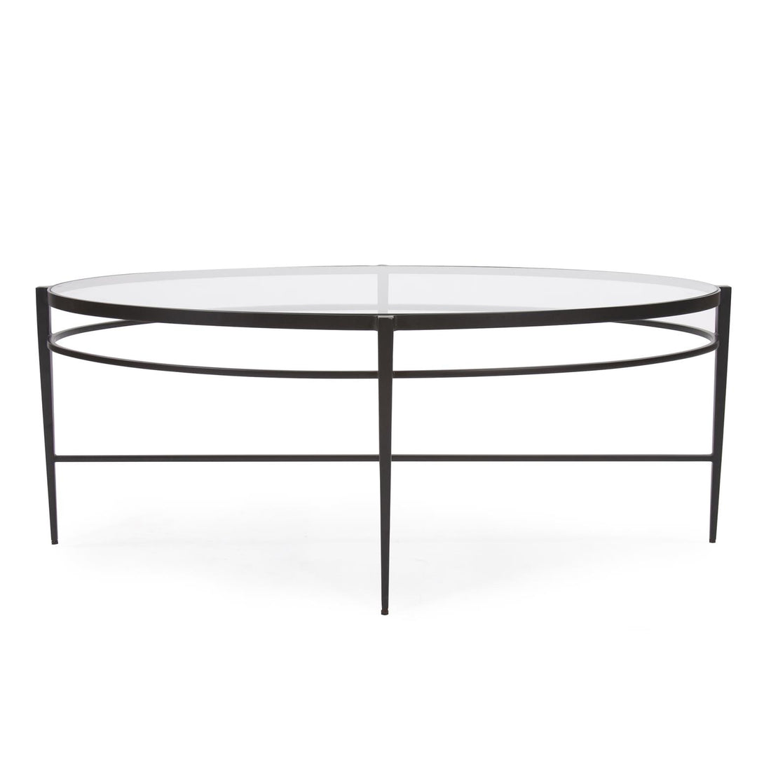 Howard Elliott Collection Livingston Oval Coffee Table Decorative Tables Howard Elliott Collection   