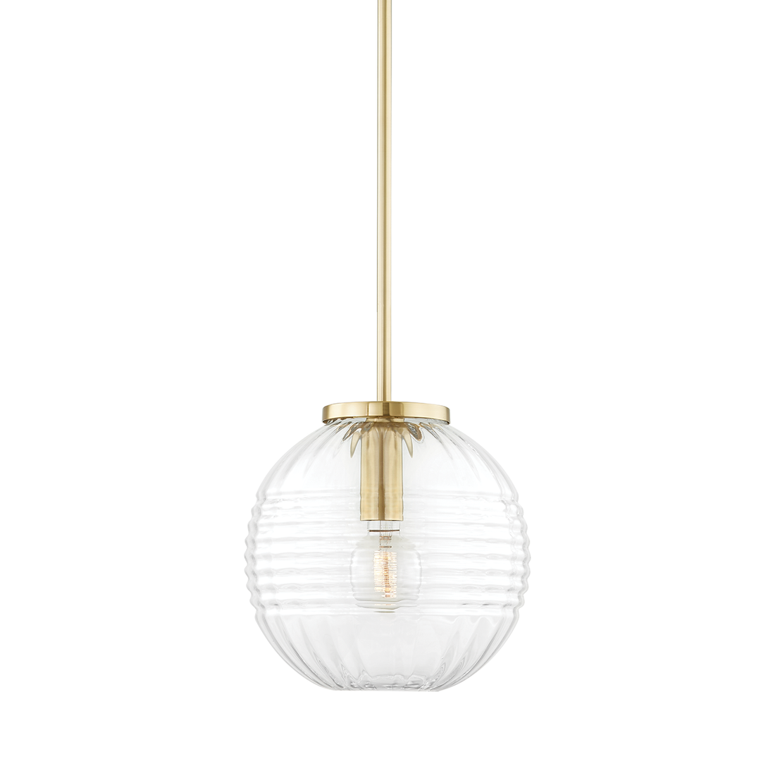 Hudson Valley Lighting Bay Ridge Pendant Pendants Hudson Valley Lighting Aged Brass  