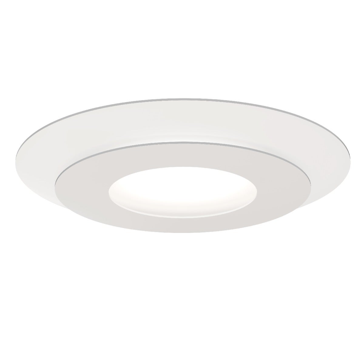 Sonneman Offset™ 20" Round LED Surface Mount Semi-Flush Mount Sonneman   