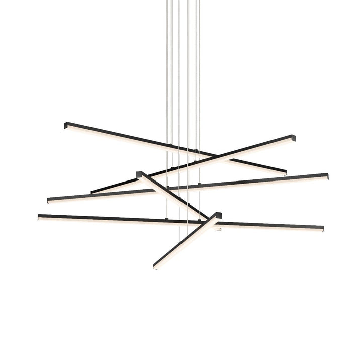 Sonneman Stix 6-Arm LED Pendant Pendants Sonneman   