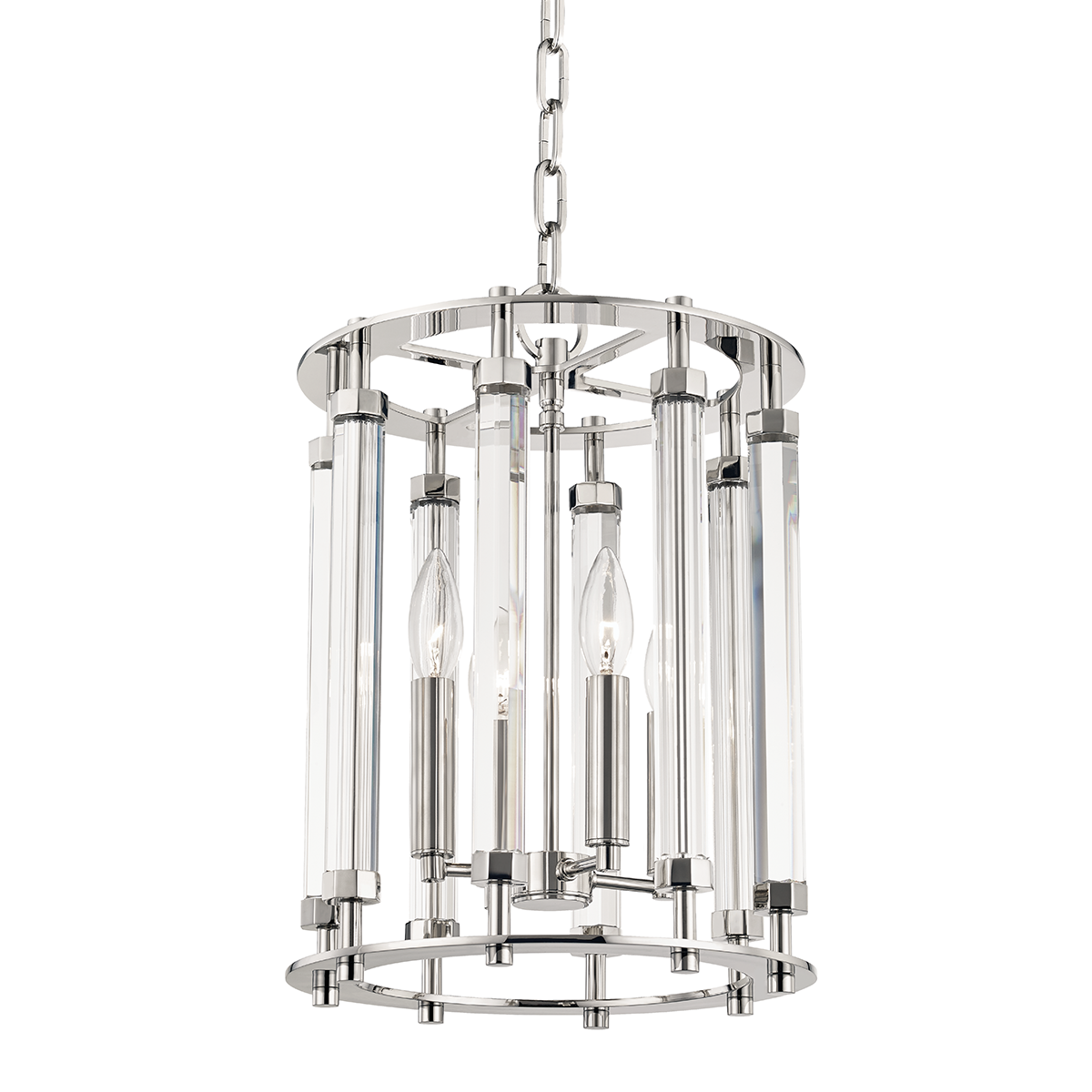 Hudson Valley Lighting Haddon Lantern Lantern Hudson Valley Lighting Polished Nickel  