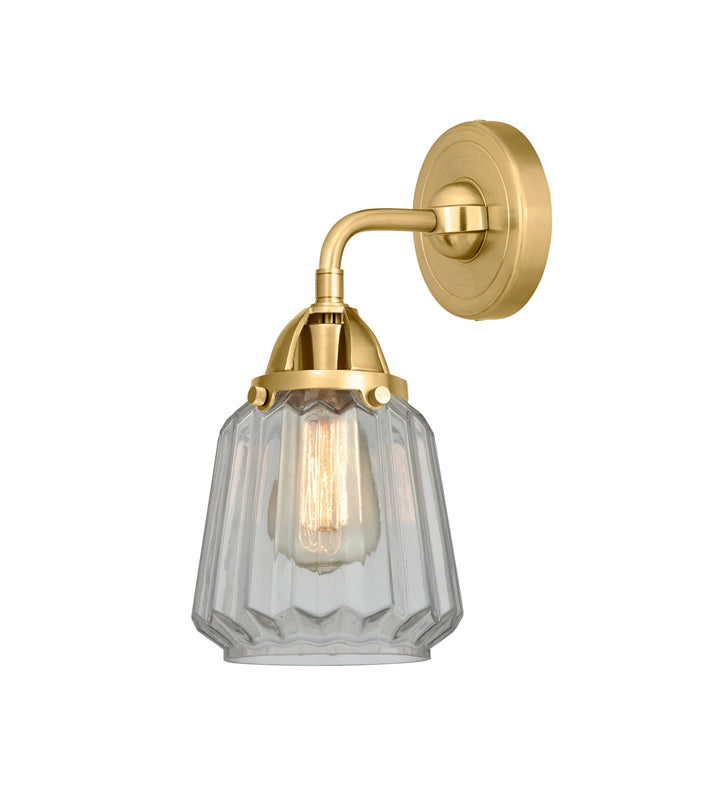 Innovations Lighting Chatham Sconce - Satin Gold Wall Sconces Innovations Lighting   