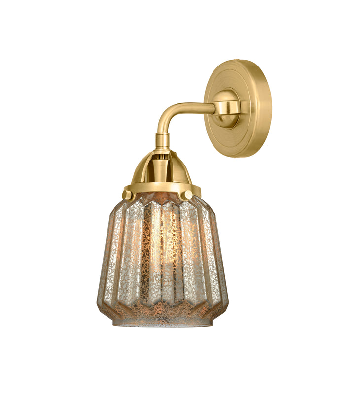 Innovations Lighting Chatham Sconce - Satin Gold Wall Sconces Innovations Lighting   