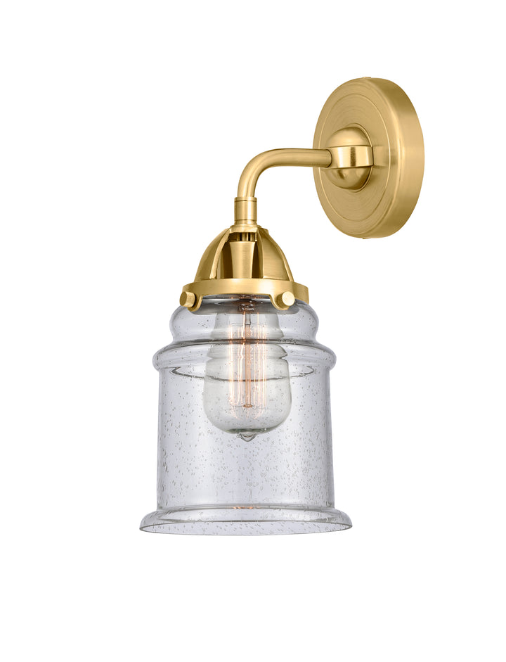 Innovations Lighting Canton 6" Sconce - Satin Gold Wall Sconces Innovations Lighting   