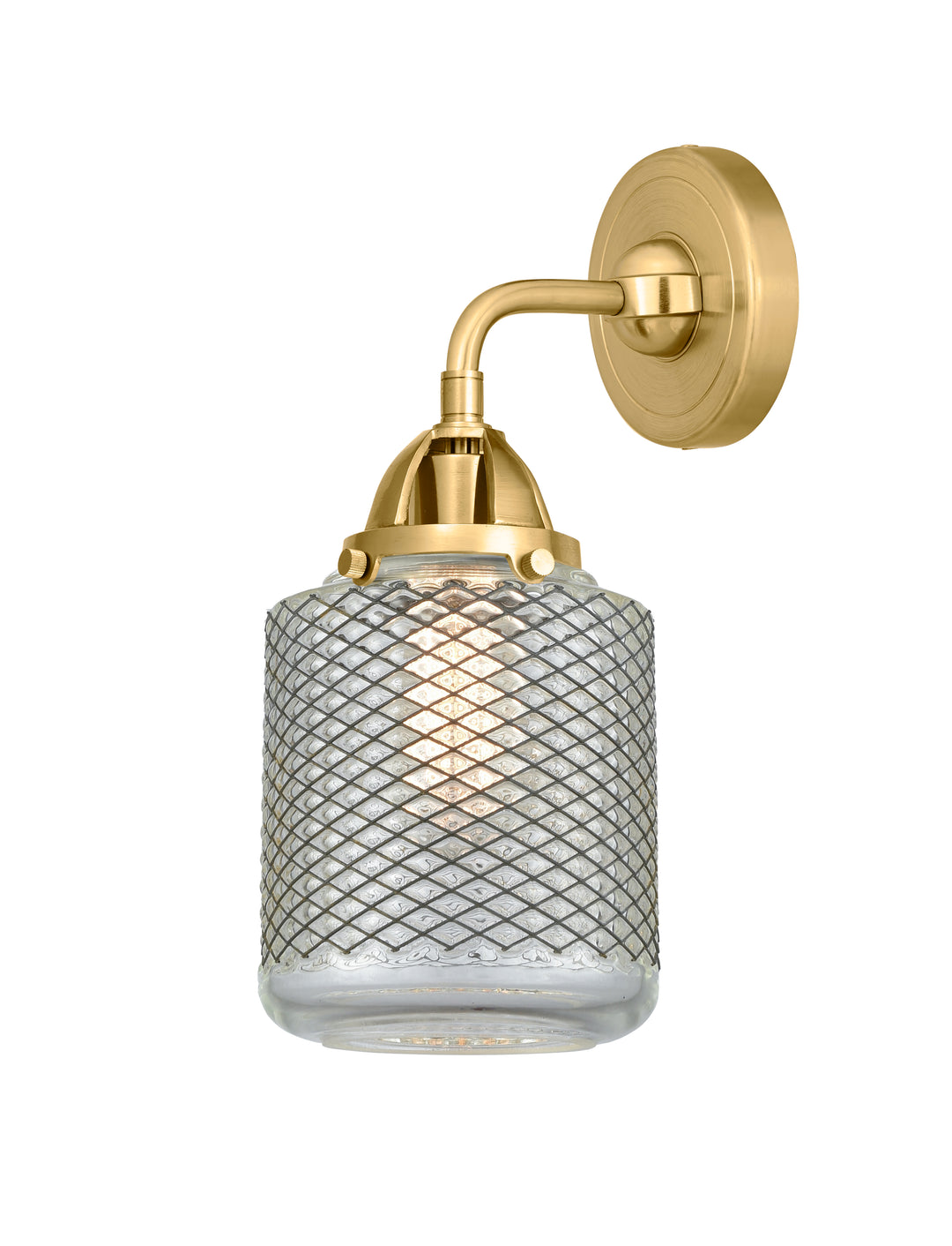 Innovations Lighting Stanton Sconce - Satin Gold Wall Sconces Innovations Lighting   