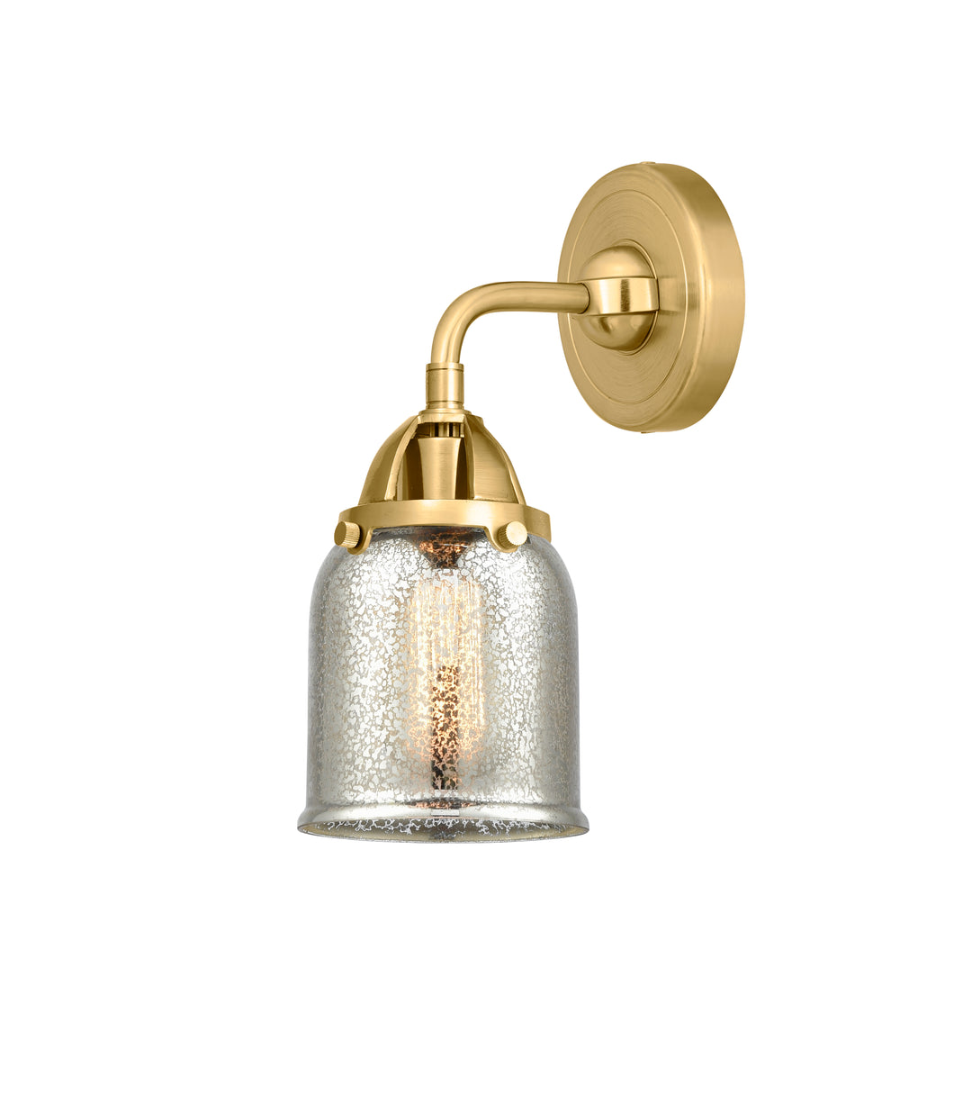 Innovations Lighting Bell 5" Sconce - Satin Gold Wall Sconces Innovations Lighting   