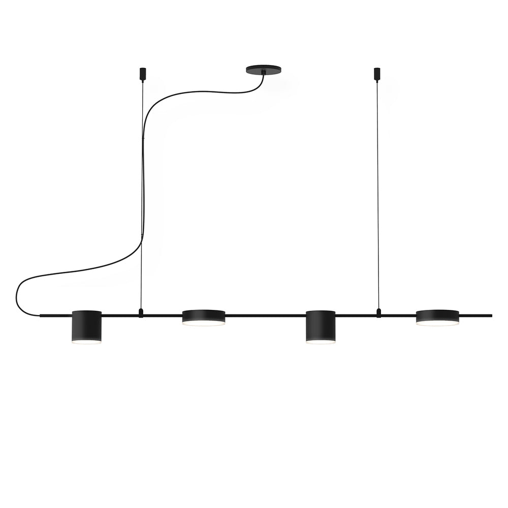 Sonneman Counterpoint™ 4-Light LED Linear Pendant Pendants Sonneman   