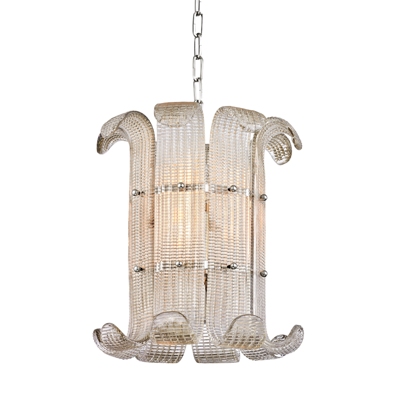 Hudson Valley Lighting Brasher Pendant Pendant Hudson Valley Lighting Polished Nickel  