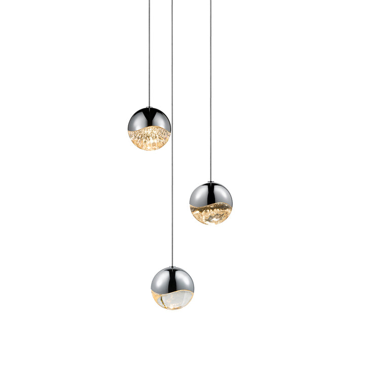 Sonneman Grapes® 3-Light Round Medium LED Pendant Pendants Sonneman   