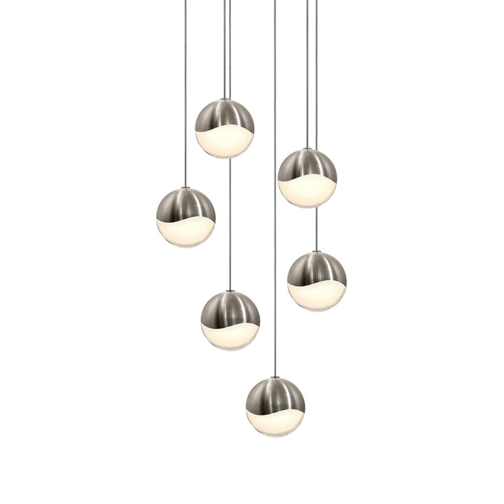 Sonneman Grapes® 6-Light Round Medium LED Pendant