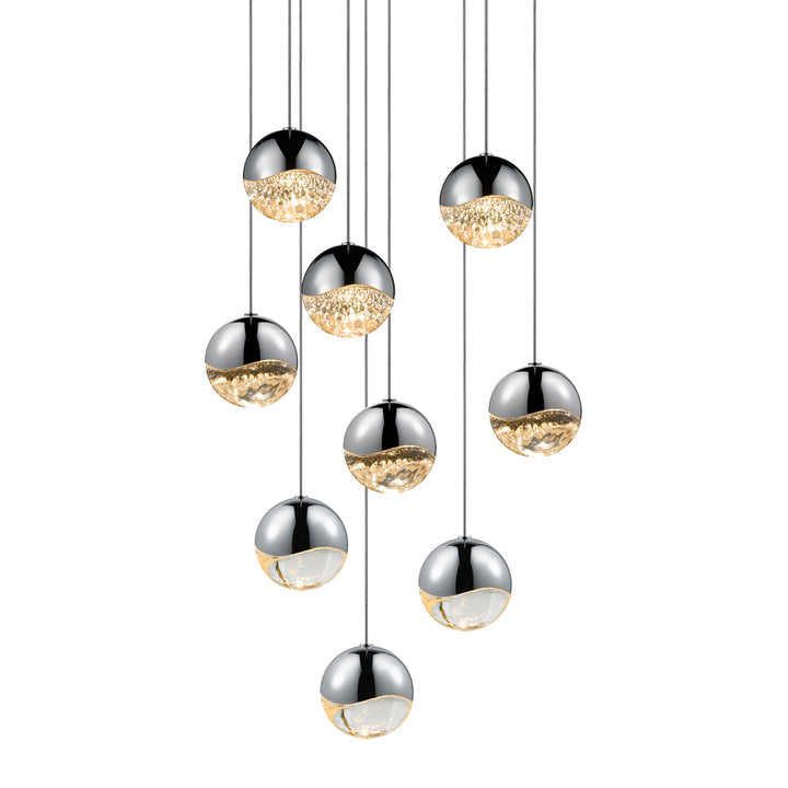 Sonneman Grapes® 9-Light Round Medium LED Pendant Pendants Sonneman   