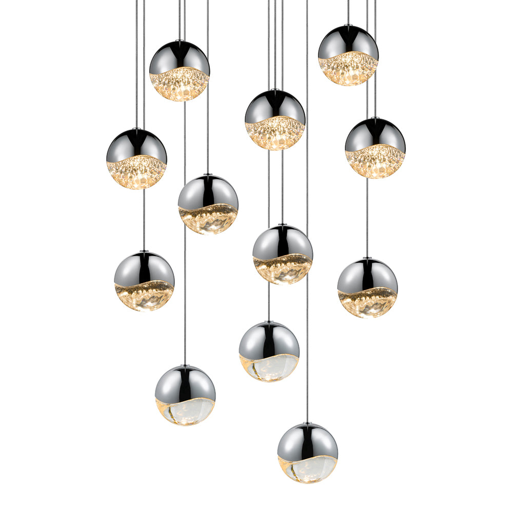 Sonneman Grapes® 12-Light Round Medium LED Pendant Pendants Sonneman   