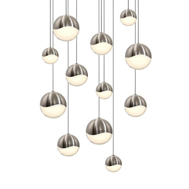 Sonneman Grapes® 12-Light Round Assorted LED Pendant Pendants Sonneman   