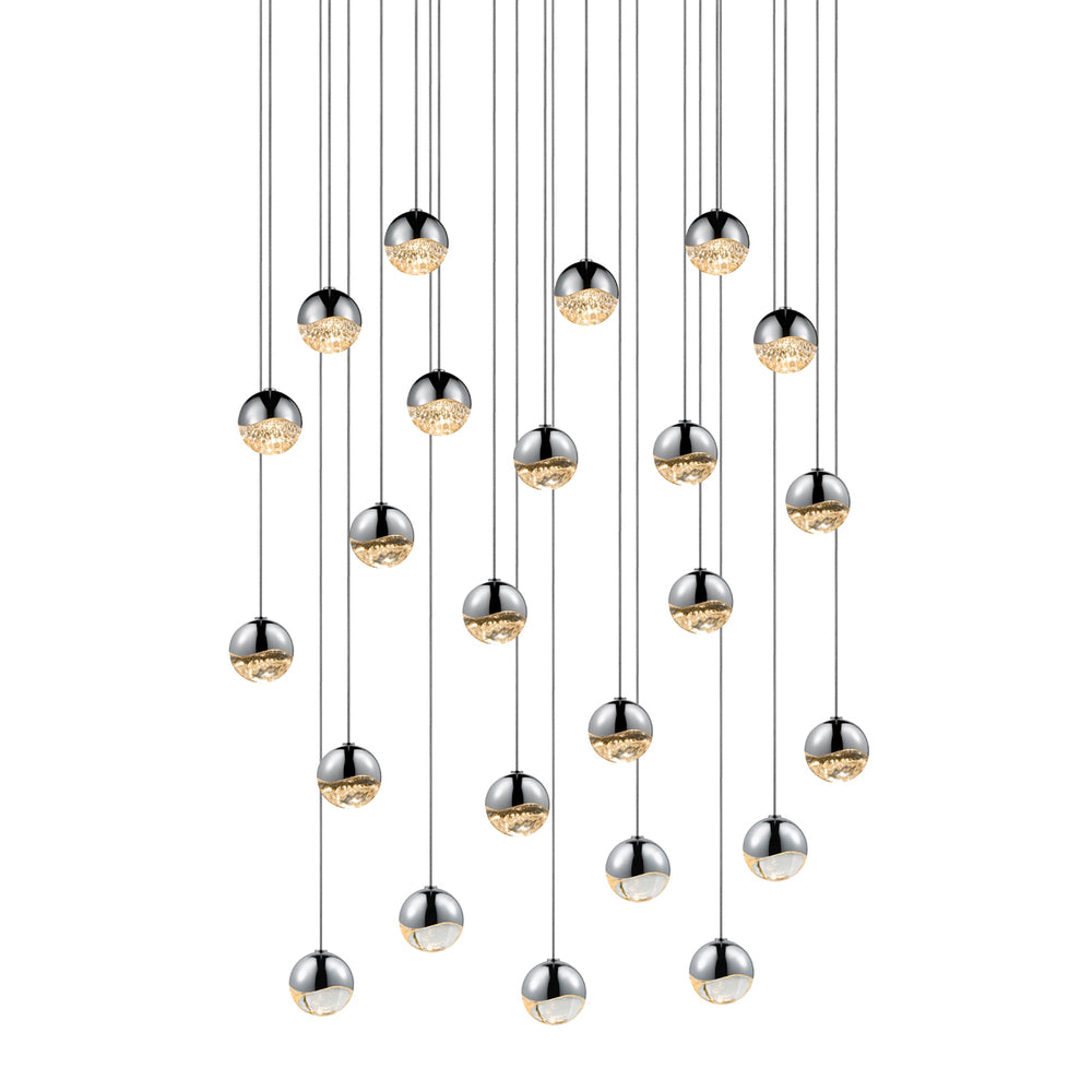 Sonneman Grapes® 24-Light Round Small LED Pendant Pendants Sonneman   