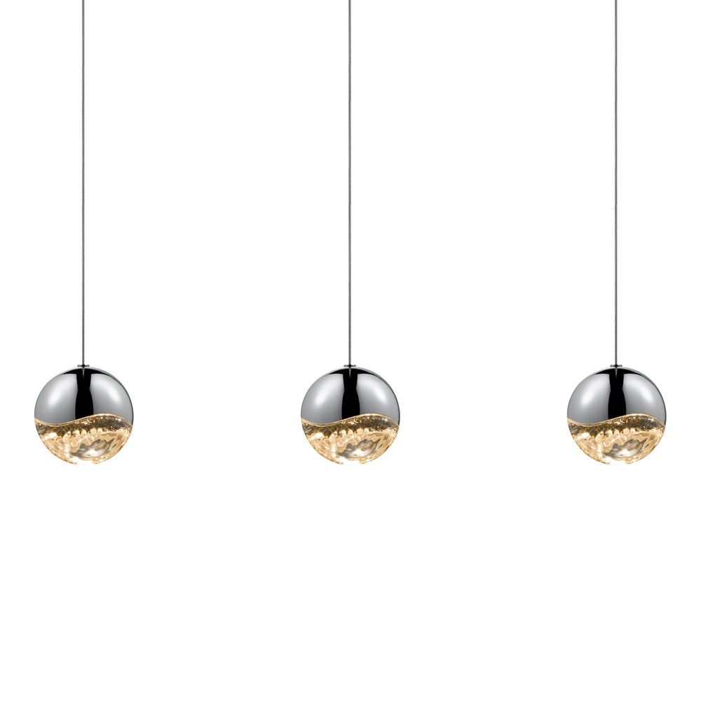 Sonneman Grapes® 3-Light Rectangle Large LED Pendant