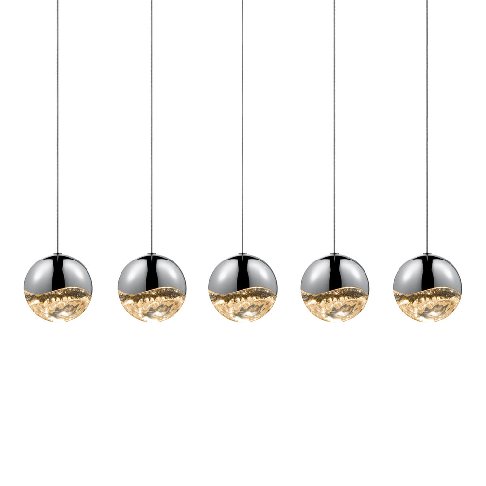 Sonneman Grapes® 5-Light Rectangle Large LED Pendant Pendants Sonneman   