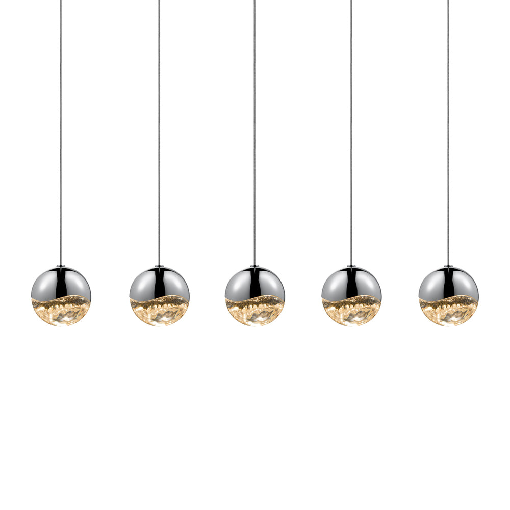 Sonneman Grapes® 5-Light Rectangle Medium LED Pendant