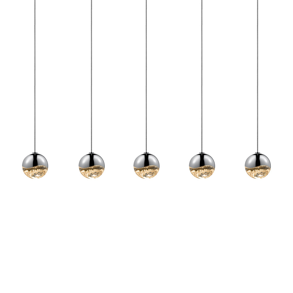 Sonneman Grapes® 5-Light Rectangle Small LED Pendant Pendants Sonneman   