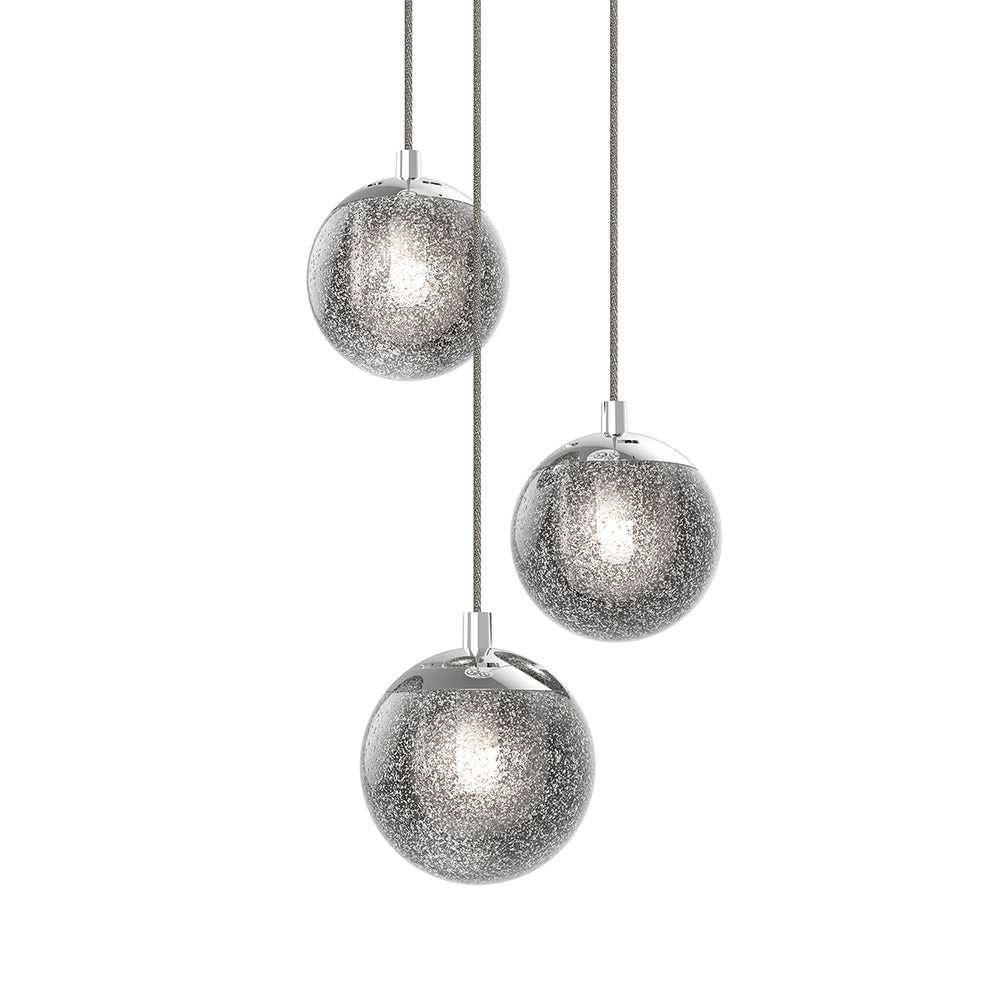 Sonneman Champagne Bubbles 3-Light Round LED Pendant Pendants Sonneman   