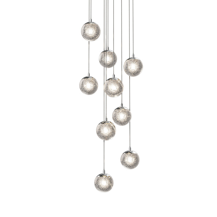 Sonneman Champagne Bubbles 9-Light Round LED Pendant Pendants Sonneman   