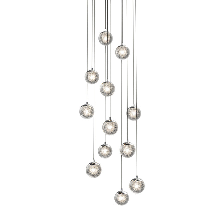 Sonneman Champagne Bubbles 12-Light Round LED Pendant Pendants Sonneman   