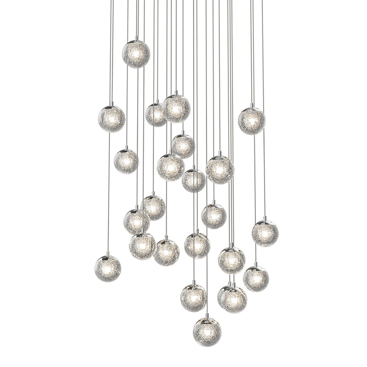 Sonneman Champagne Bubbles 24-Light Round LED Pendant Pendants Sonneman   