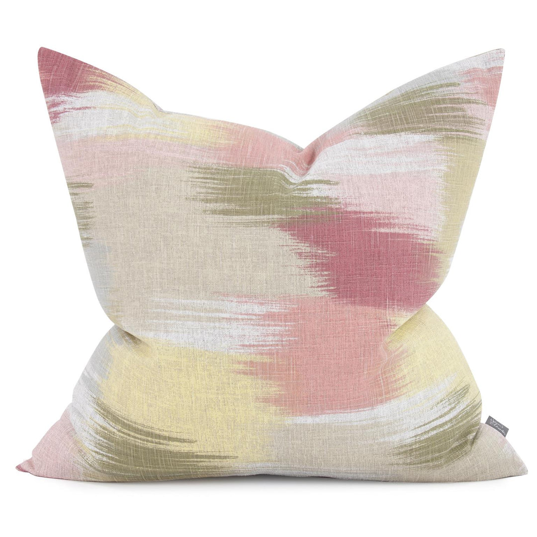 Howard Elliott Collection 24 x 24 Gleam Coral Pillow - Down Fill