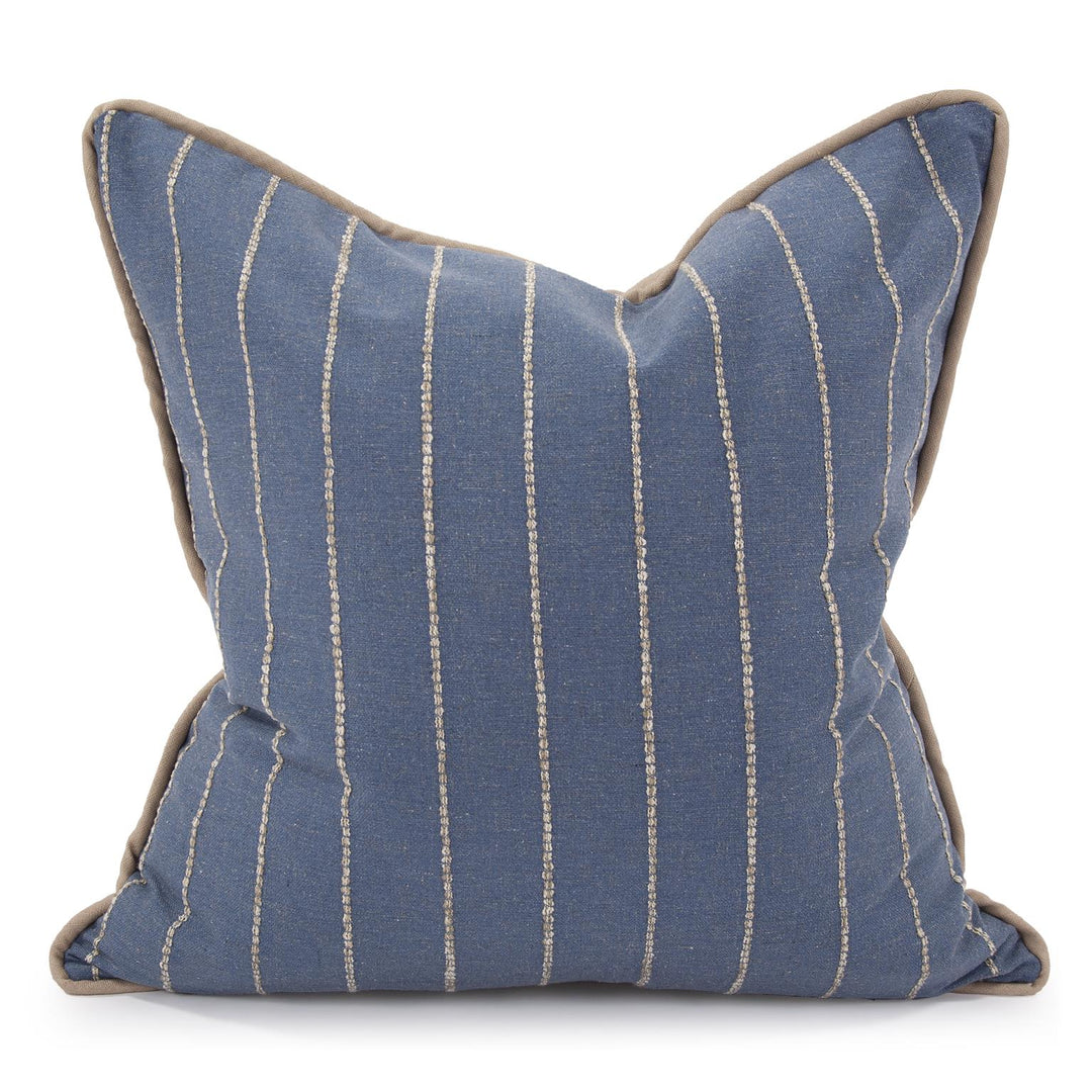 Howard Elliott Collection 24 x 24 Pillow Evie Indigo - Down Insert