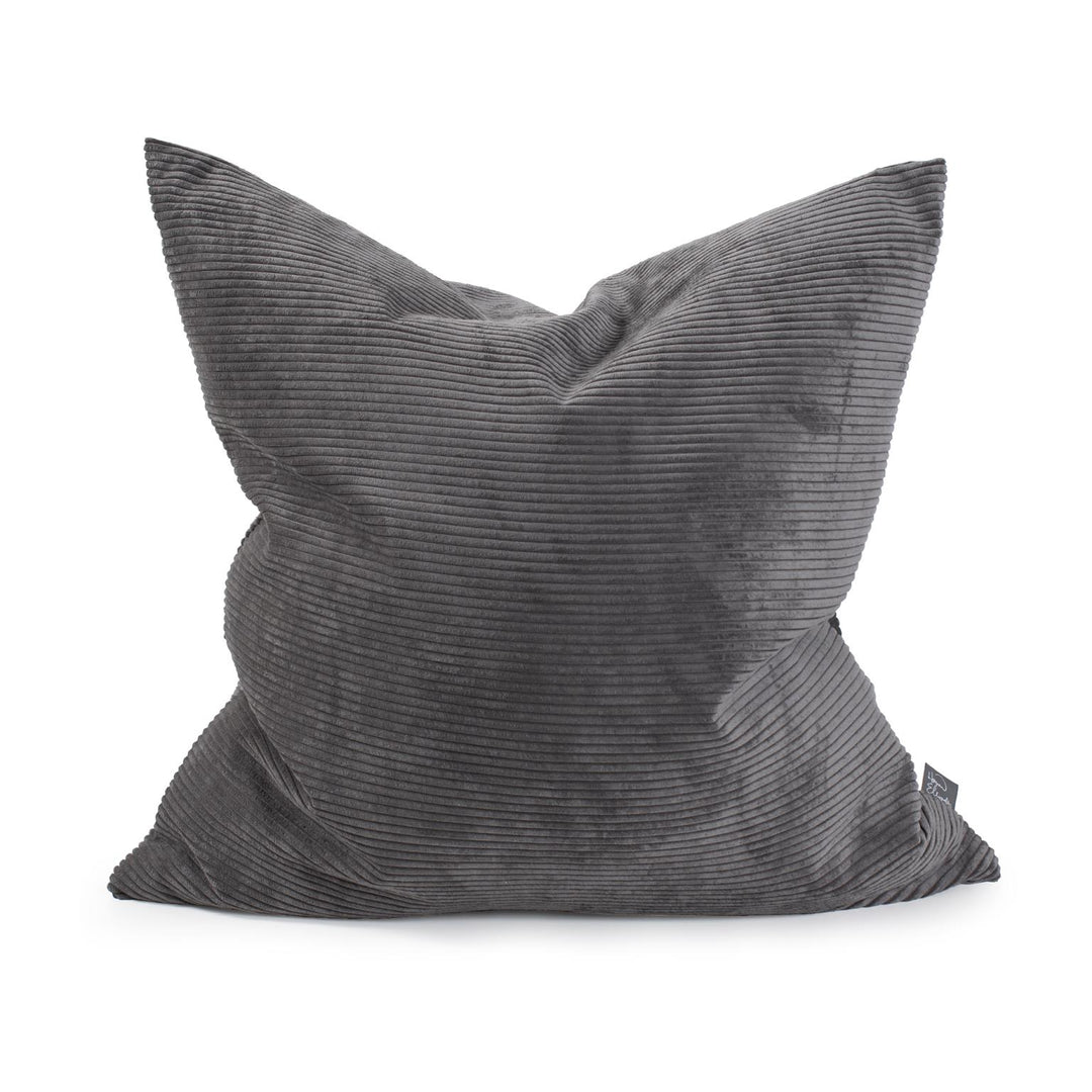 Howard Elliott Collection Pillow 24 x 24 Pana Charcoal - Poly Insert