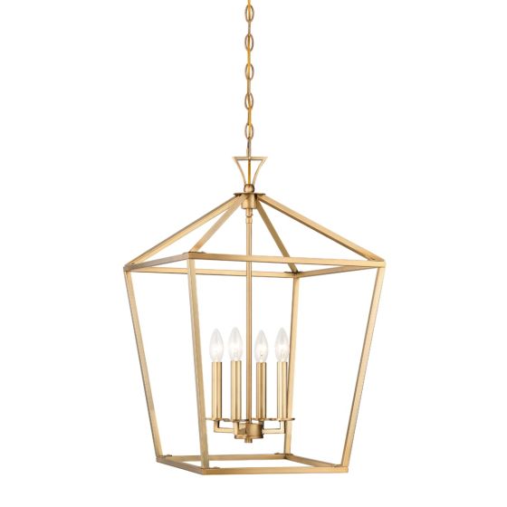 Essentials Townsend Pendant Pendant Essentials Warm Brass 4 