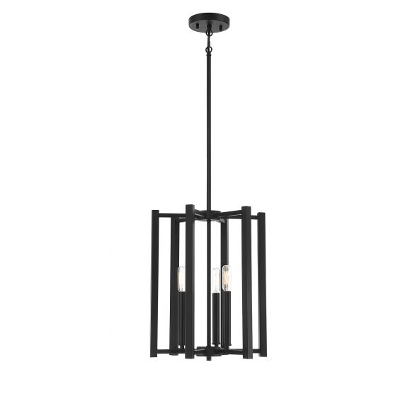 Savoy House Essentials Benson Pendant Pendants Savoy House 13x13x16.5 Black 