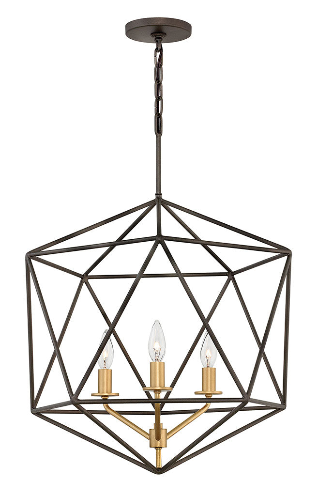 Hinkley Astrid Chandelier Chandeliers Hinkley Metallic Matte Bronze 20.0x20.0x26.75 