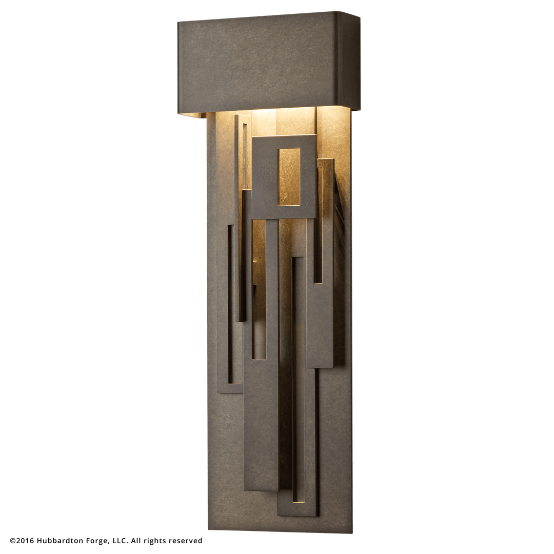 Hubbardton Forge Collage Large Dark Sky Friendly LED Outdoor Sconce