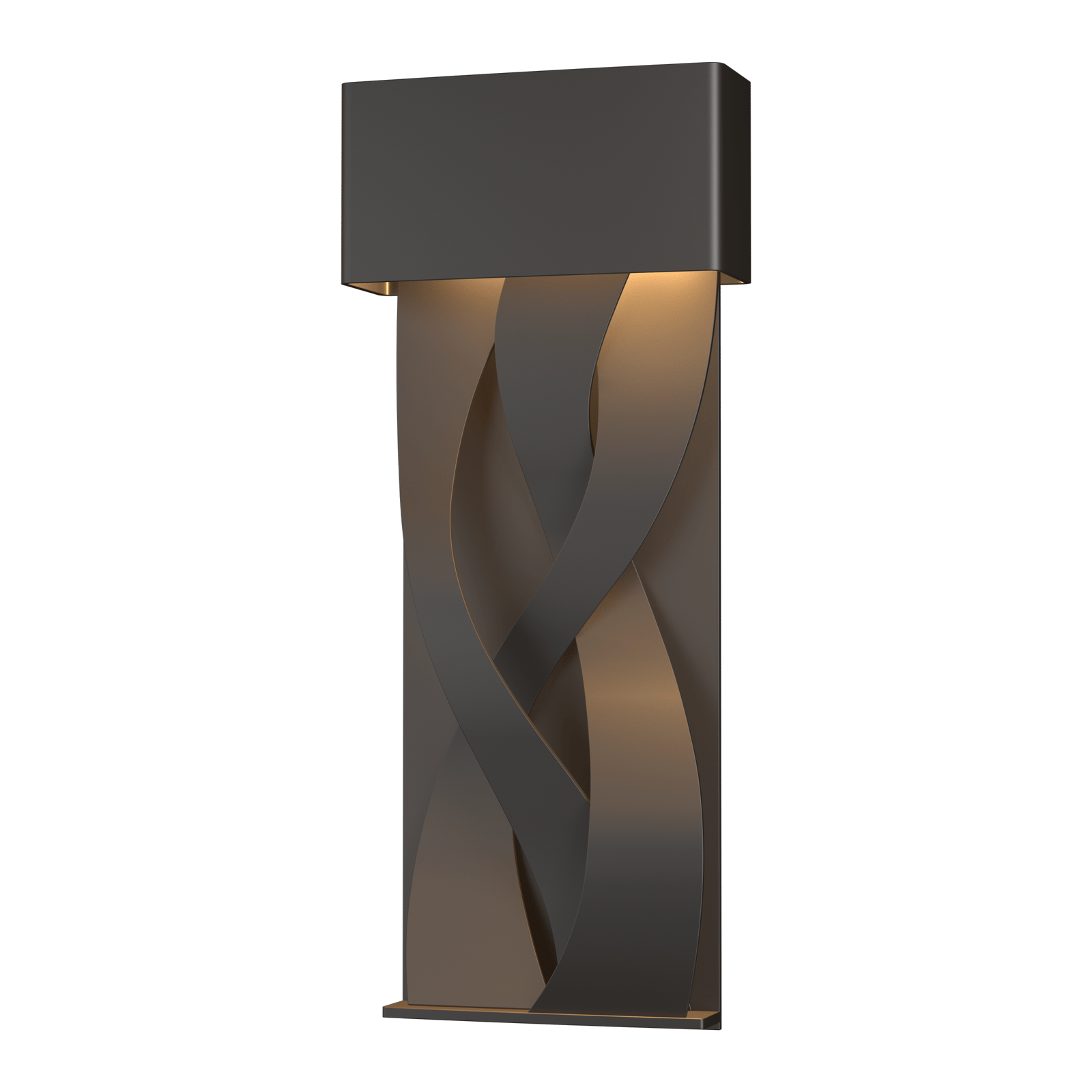 Hubbardton Forge Tress Small Dark Sky Friendly LED Outdoor Sconce Outdoor l Wall Hubbardton Forge Coastal Oil Rubbed Bronze  