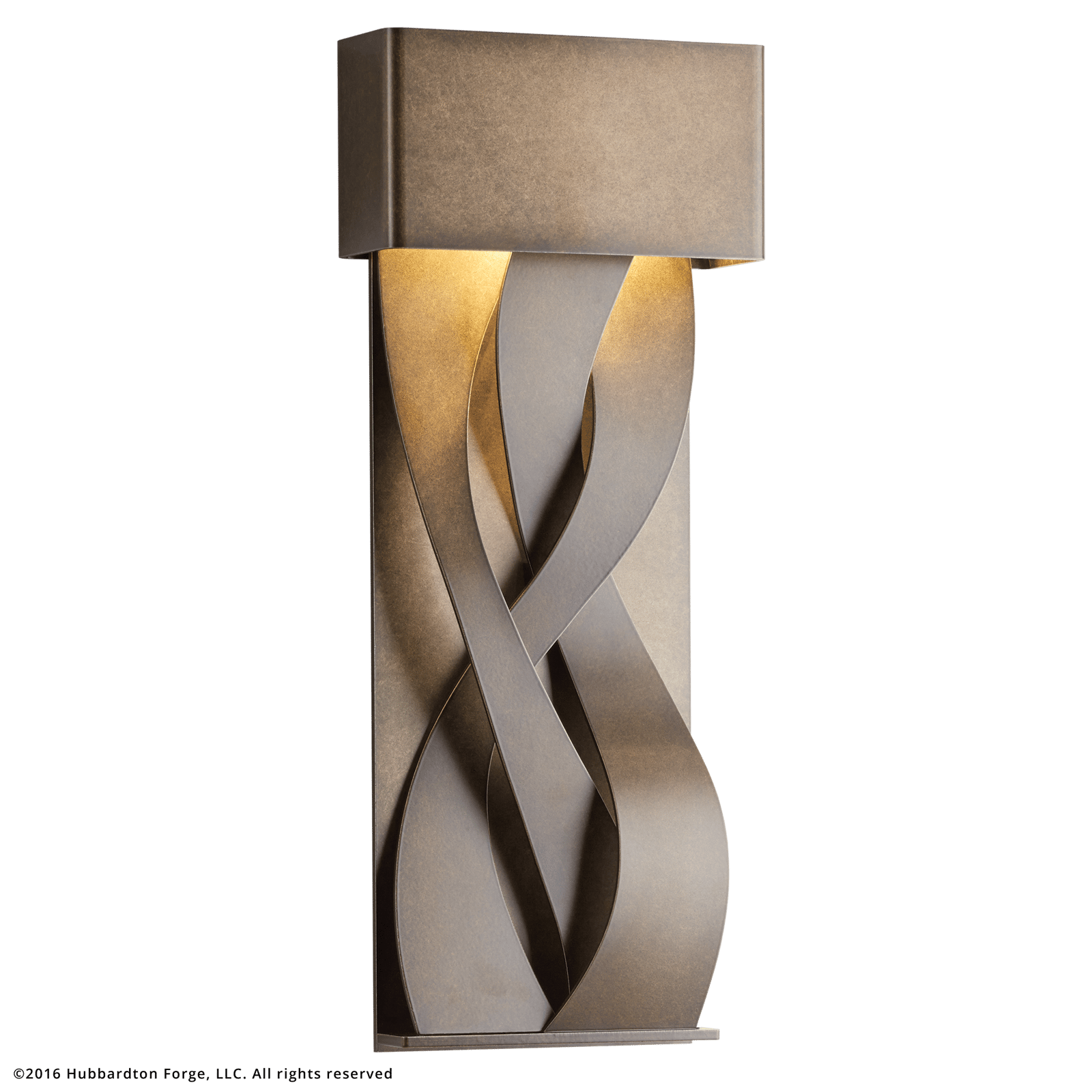 Hubbardton Forge Tress Small Dark Sky Friendly LED Outdoor Sconce Outdoor l Wall Hubbardton Forge Coastal Bronze  